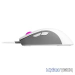 Cooler Master MM730 Gaming Mouse With Optical Switches, Gaming-Grade Sensor 16K DPI And RGB Illumination - Matte White Colour - Image 3