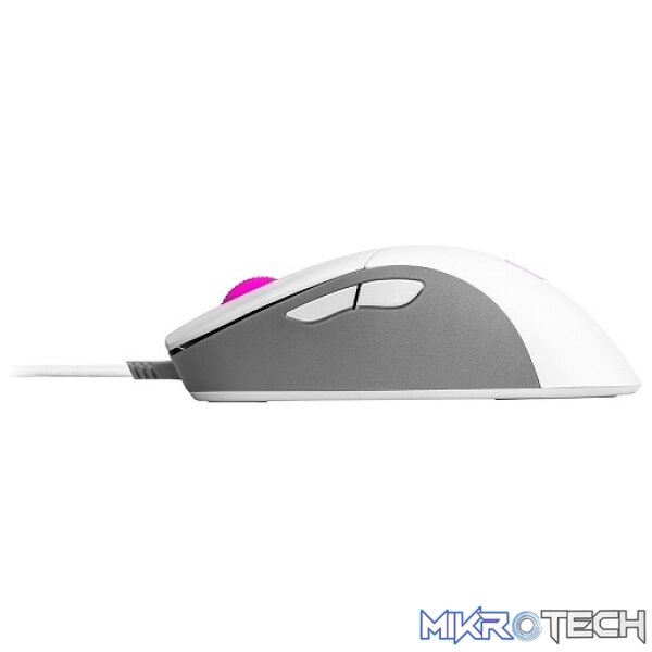 Cooler Master MM730 Gaming Mouse With Optical Switches, Gaming-Grade Sensor 16K DPI And RGB Illumination - Matte White Colour - Image 3
