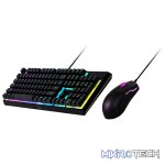 Cooler Master MS110 USB Mem-Mechanical RGB Full Featured US Layout Keyboard And Mouse Desktop Combo - With Linear Switch Keys And Anti-Ghosting - Black Colour - Image 2