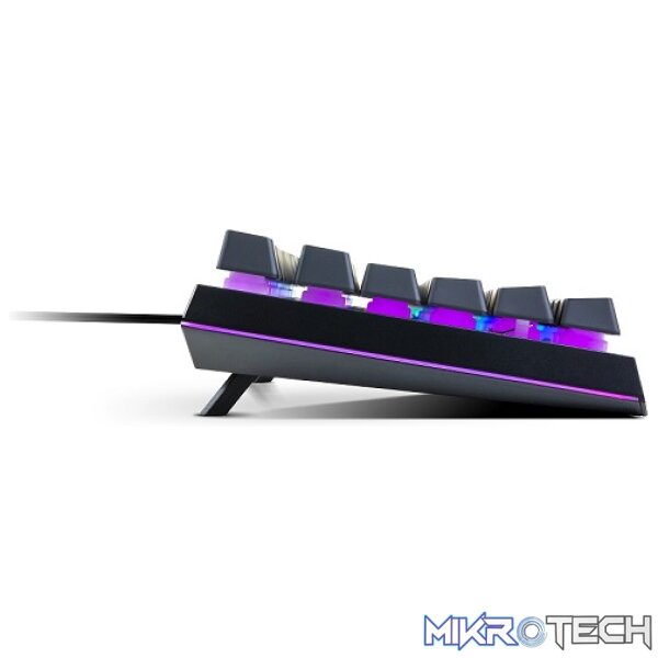 Cooler Master MS110 USB Mem-Mechanical RGB Full Featured US Layout Keyboard And Mouse Desktop Combo - With Linear Switch Keys And Anti-Ghosting - Black Colour - Image 4