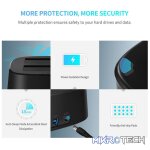 UGreen 50857 USB-A 3.0 2.5/3.5" Dual SATAIII HDD/SSD Docking Station - Image 3