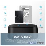 UGreen 50857 USB-A 3.0 2.5/3.5" Dual SATAIII HDD/SSD Docking Station - Image 4