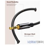 UGreen 20816 3.5mm Aux Male To 2X 3.5mm Female Stereo Audio 0.25m Splitter Cable With Gold-Plated Connection Reducing Transmission Loss And Enable 2 Headphones Connections - Black Colour - Image 2