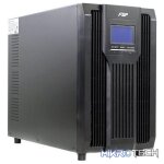 FSP Champ 3000VA/2700W Online Pure Sinewave UPS Built-in 6X 12V/9AH (900WH) Lead-Acid Battery, USB + RS-232 Ports And Intelligent Slot - Black Colour - Image 2