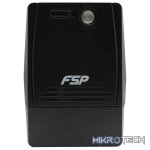 FSP FP Series 600VA/360W Line Interactive Simulated Sinewave UPS Built-in 1X 12V/7AH (700WH) Lead-Acid Battery, Off-Mode Charging And Cold Start Function - Black Colour - Image 2