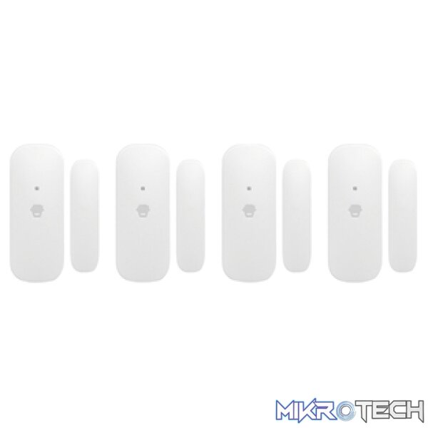 Smanos DS2300 Wireless Door And Window Contact Alarm With ABS Plastic Casing And LED Status Indicator And DC3V Power Supply - White Colour - Image 4