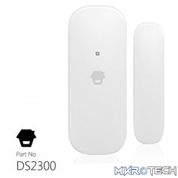 Smanos DS2300/4 Wireless Door And Window Contact Alarm With ABS Plastic Casing And LED Status Indicator And DC3V Power Supply - White Colour - Image 2