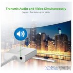 UGreen 10437 Mini DisplayPort Male to VGA With Audio Female Adapter With Gold-Plated Connectors and Supports Resolution up to 1080P@60Hz - White Colour - Image 2