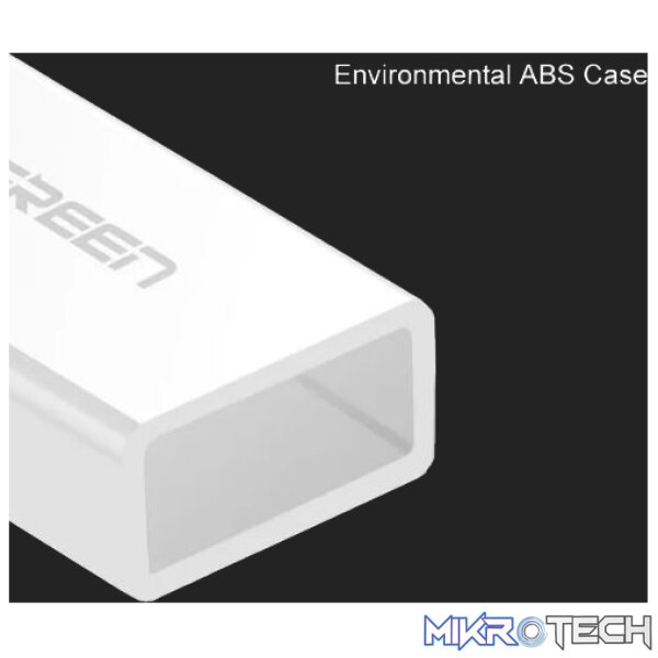 UGreen 30155 USB-C 3.1 Male to USB-A 3.0 Female Adapter with OTG Function and Supporting data transmission up to 5Gbps - White Colour - Image 3