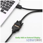 UGreen 11150 HDMI Male to DVI-D (24+1) Male Bi-Directional 1.5m Cable with Gold-Plated Connectors and Supports resolution up to 1080P@60Hz - Black Colour - Image 2