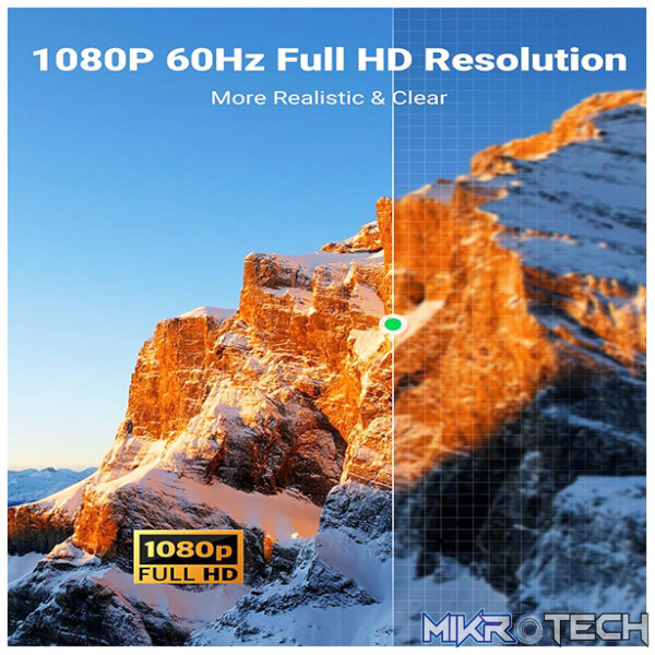 UGreen 11150 HDMI Male to DVI-D (24+1) Male Bi-Directional 1.5m Cable with Gold-Plated Connectors and Supports resolution up to 1080P@60Hz - Black Colour - Image 3