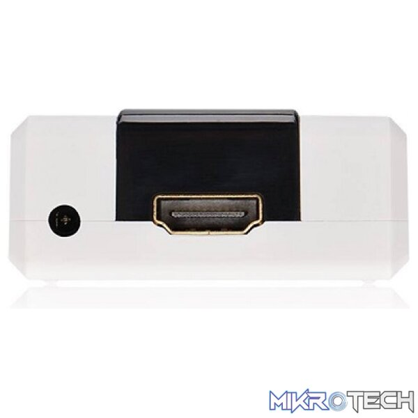 UGreen 40225 AV (YRW) Female to HDMI Female Adapter with Gold-Plated Connectors and Supports resolution up to 1080P@30Hz - White Colour - Image 2