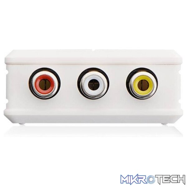 UGreen 40225 AV (YRW) Female to HDMI Female Adapter with Gold-Plated Connectors and Supports resolution up to 1080P@30Hz - White Colour - Image 3