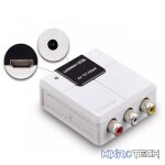 UGreen 40225 AV (YRW) Female to HDMI Female Adapter with Gold-Plated Connectors and Supports resolution up to 1080P@30Hz - White Colour - Image 4