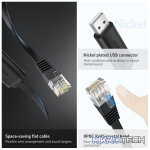UGreen 50773 USB-A 2.0 Male to RJ45 8P/8C Male Console 1.5m Cable With Nickle-Plated Connectors & Supports Devices with RJ45 Port - Black Colour. - Image 3