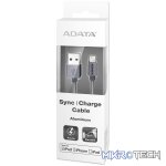 ADATA's Apple MFi-certified Sync & Charge Lightning cable provides a hassle-free way to charge your iPhone, iPad, & iPod, & sync data across devices for highly efficient mobility. Provides Rapid charging up to 2.4A while preventing harmful EMI. - Image 2