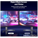 UGreen 80392 Vesa Certified DisplayPort V1.4 Male To Male 8K@60Hz Ultra-HD Braided 2m Cable With Buckle Lock And Supporting NV G-Sync And AMD FreeSync - Black Colour - Image 5