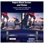 UGreen 80393 Vesa Certified DisplayPort V1.4 Male To Male 8K@60Hz Ultra-HD Braided 3m Cable With Buckle Lock And Supporting NV G-Sync And AMD FreeSync - Black Colour - Image 5