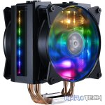 Cooler Master MasterAir MA410M ARGB CPU Air Cooler With Specialized ARGB Lighting Effects And Dual MF120R Fans - Black Colour - Image 6