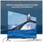 UGreen 40259 DVI-D (24+1) Male to VGA Active Female Adapter Supports resolution up to 1080P@60Hz - Black Colour - Image 4