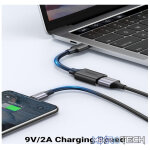 UGreen 30701 USB-C 3.1 Male to USB-A 3.0 Female OTG Adapter With Gold-Plated Connectors & Supports Data Transfer Rate up to 5Gbps - Black Colour - Image 5