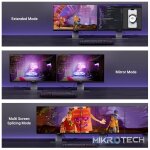 UGreen 15384 Vesa Certified DisplayPort V2.1 Male To Male 16K@30Hz/ 4Kx4K@120Hz With 40Gbps Bandwidth Braided 2m Cable And Supporting MST And NV G-Sync And AMD FreeSync - Black Colour - Image 4