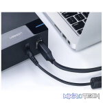 UGreen 10372 USB-A 3.0 Male to USB-B 3.0 Male Printer 2m Cable With Nickle-Plated Connectors & Supports Data Transfer rate up to 5Gbps - Black Colour - Image 4