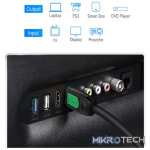 UGreen 40460 HDMI V2.0 Male to Male 1m Cable with Gold-Plated Connectors and Supports resolution up to 4K@60Hz - Black/Green Colour - Image 2