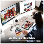 UGreen 50570 USB-C Male to HDMI Male 1.5m Cable with Nickle-Plated Connectors & Supports Resolution up to 4K@60Hz - Black/Grey Colour - Image 4