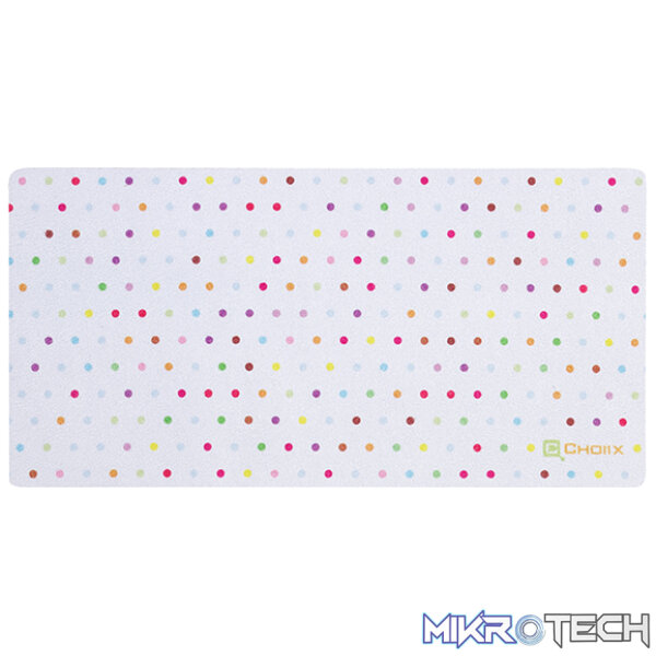 Product Cooler Master Choiix Cleaning Cloth With Medical-Grade AEGIS Microbe Shield Technology, Easy Remove Fingerprints And Reusable And Washable - White Colour - Image 1