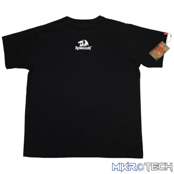 REDRAGON DRAGON T-SHIRT - BLACK - LARGE - Image 2