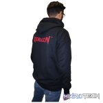 REDRAGON HOODIE WITH FRONT and BACK LOGO - BLACK - XXLARGE - Image 3