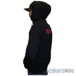 REDRAGON HOODIE WITH FRONT and BACK LOGO - BLACK - XXLARGE - Image 4
