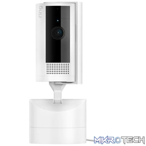 RING PAN-TILT INDOOR CAMERA-WHITE RING PAN-TILT INDOOR CAMERA-WHITE