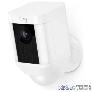 RING SPOTLIGHT CAM PLUS BATTERY - WHITE