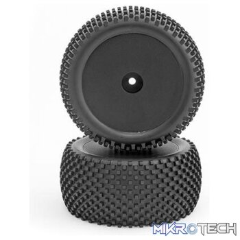 Rear TirePremountRBlack Wheel(2):1:10