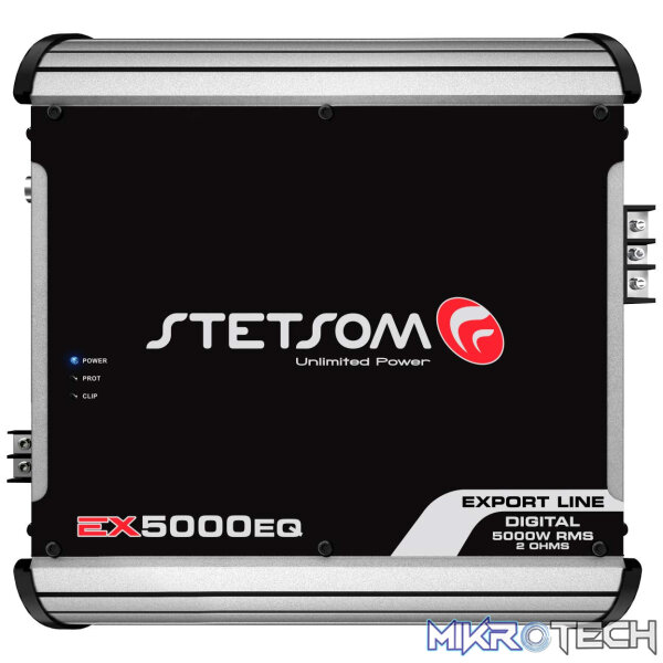 STETSOMEX5000EQA Stetsom EX 5000 EQ 5000 RMS Monoblock Amplifier - Image 1