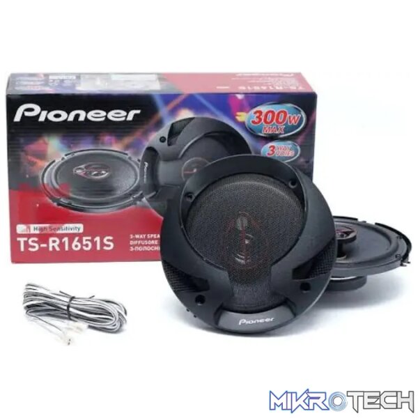 Pioneer TS-R1651S 300W 3-Way 6" Speakers - Image 2