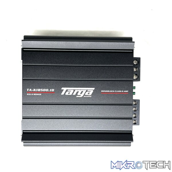 TA-K18500.1D Targa KILLA TA-K18500.1D 1-Channel 18500W 900RMS Monoblock Amplifier - Image 1