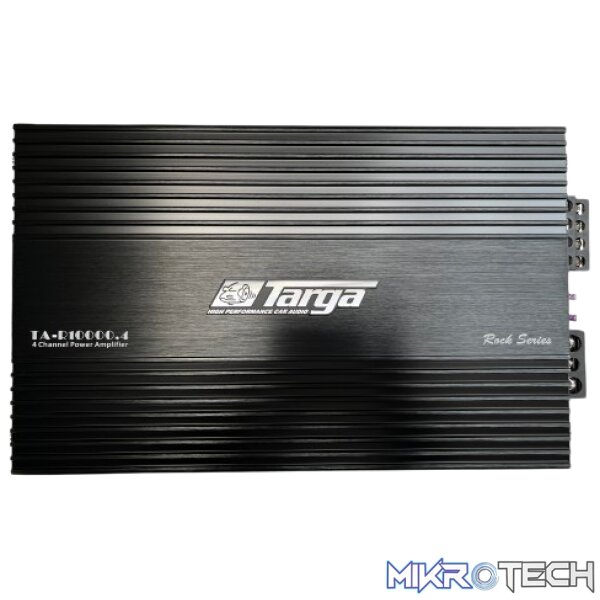 TAR10000_T-r Targa TAR10000.4 10000W 4-Channel Rock Series 100RMS x4 Amplifier - Image 1
