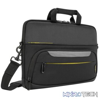 TARGUS CITYGEAR 12-14 SLIM TOPLOAD LAPTOP CASE BLACK