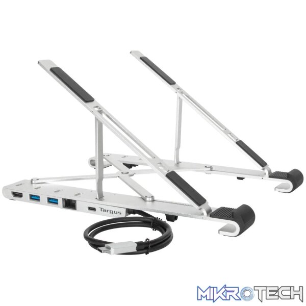 TARGUS - PORTABLE STAND WITH INTEGRATED DOCK (USB-C) - Image 2