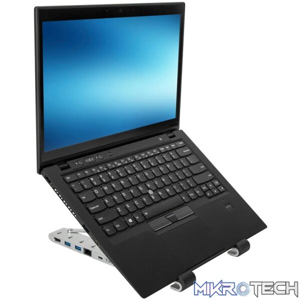 TARGUS - PORTABLE STAND WITH INTEGRATED DOCK (USB-C) - Image 3