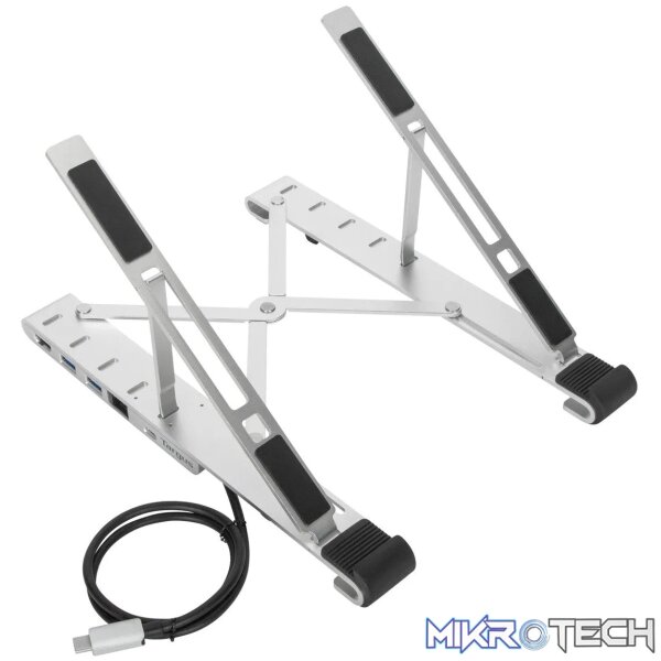 TARGUS - PORTABLE STAND WITH INTEGRATED DOCK (USB-C) - Image 5