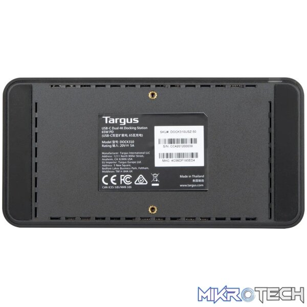 TARGUS USB-C DV4K DOCKING STATION - Image 14