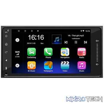 Targa TDA-TYT7 7" Android Auto/ Carplay Double Din Radio