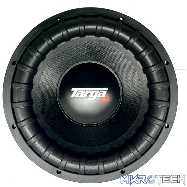 TG-HW124D Targa Hawk TG-HW124D 12" 9500W 450RMS DVC Subwoofer - Image 1