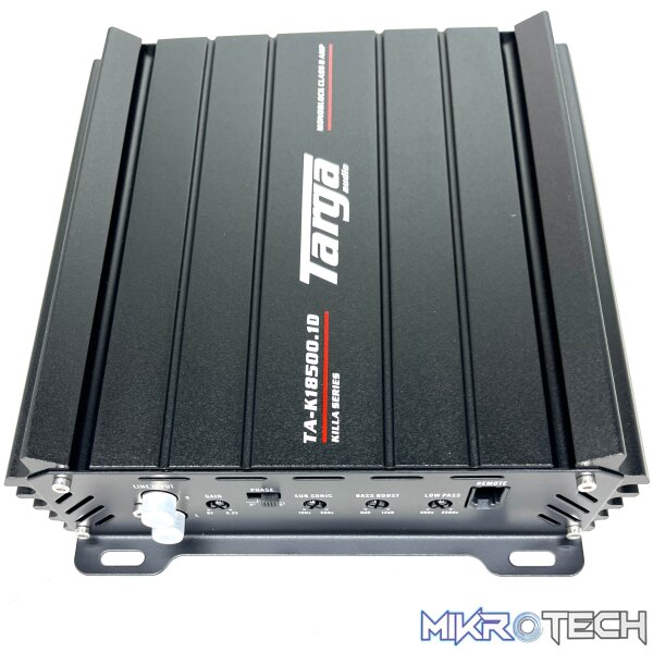 Targa KILLA TA-K18500.1D 1-Channel 18500W 900RMS Monoblock Amplifier - Image 2