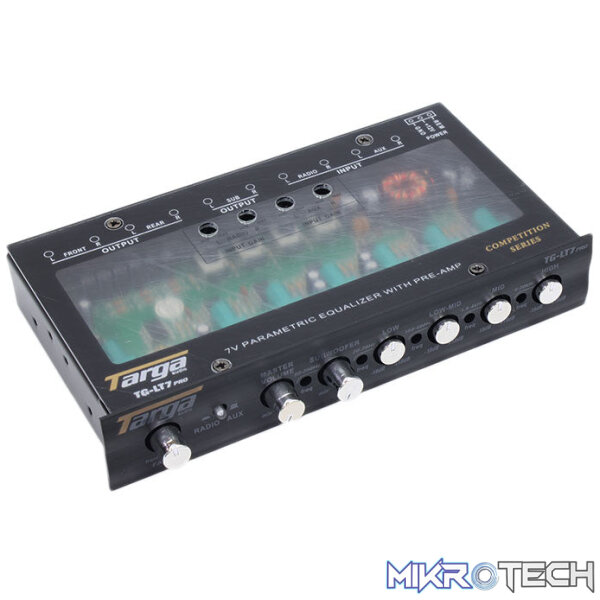 TG-LT7PRO Targa TG-LT7PRO Pro Series 7V Line Driver with Subwoofer Output - Image 1