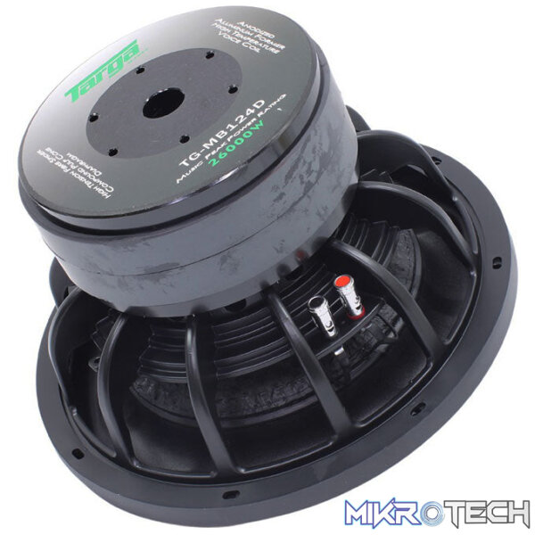 Targa Mamba Series TG-MB124D 12" 26000W Subwoofer - Image 2